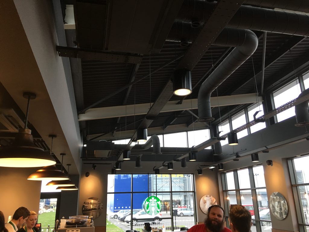 Starbucks Coffee Shops Temperature Control